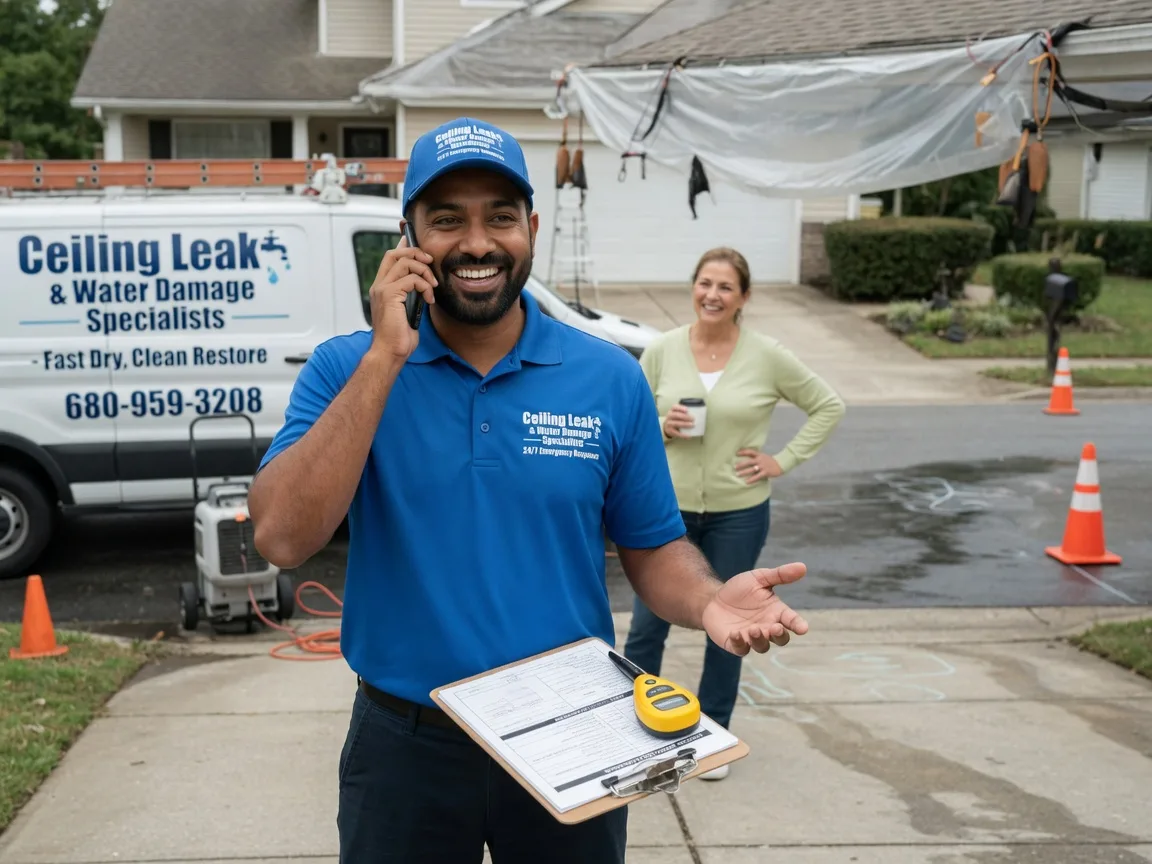 Ceiling Leak Cleanup Hepzibah, WV FAQs